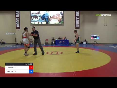 2018 Marine Corps US Open/UWW Junior Freestyle 70 Con 32 #2 - Demarious Smith (Irtc) Vs. Isaac Wil