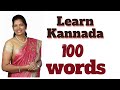 Learn Kannada Through Hindi 100 IMP Words