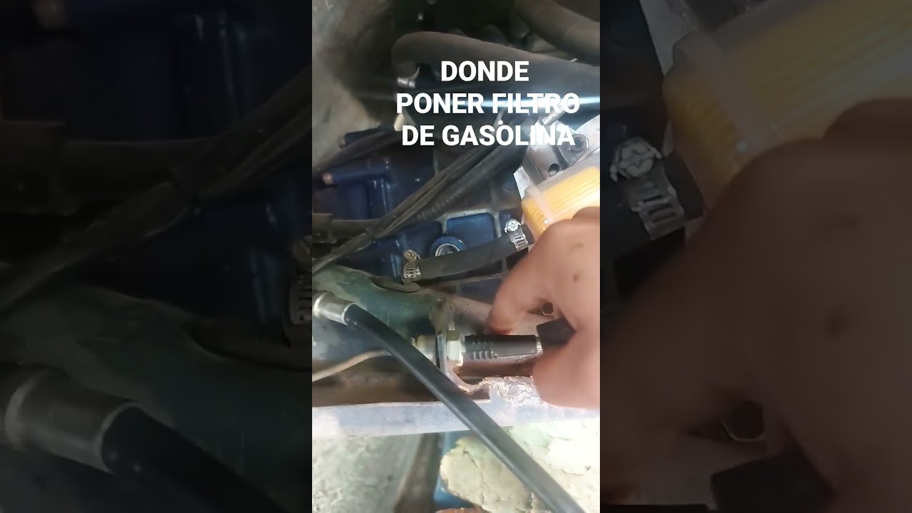 Donde Poner filtro de Gasolina Vocho ó Combi