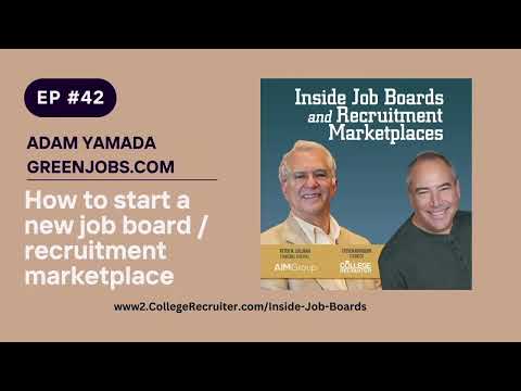 How to start a new job board / recruitment marketplace | ep42