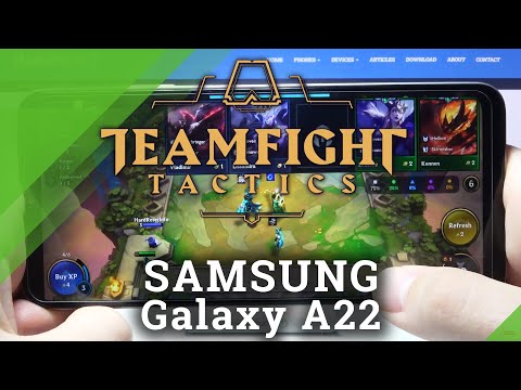TFT Mobile Gameplay on SAMSUNG Galaxy A22 – Team Fight Tactics