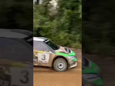 Skoda Fabia R5 Rally de terra Vidreres 2022