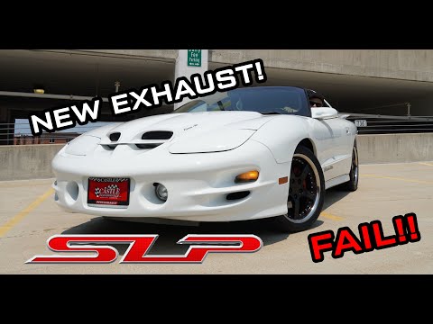 1998-2002 CAMARO/FIREBIRD SLP LOUDMOUTH EXHAUST INSTALL!!