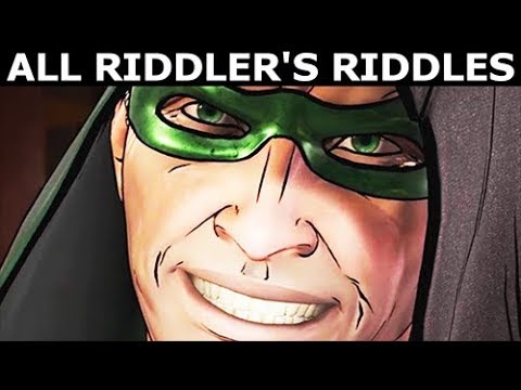 All Riddler's Riddles - BATMAN Telltale Season 2 The Enemy Within
