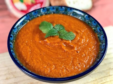 Easy Creamy Tomato Soup without Vegetable or Meat Stock