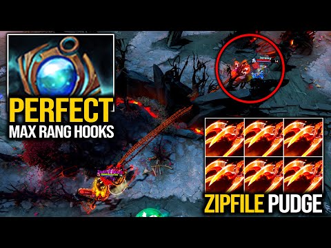 Zipfile Pudge With Ultra Rare Immortal - All His Hooks Just Really Amazing | Pudge Official