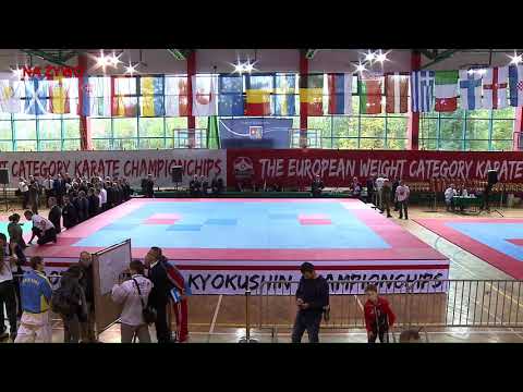 European Kyokushin Championship WKB, Rzeszów 14-15.10.2017 r. Cz.1