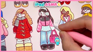 ASMR MZ 옷 코디 만들기 🎀 Mini Clothes Store 💖 사각사각 톡톡 아이패드 백색소음 🤍