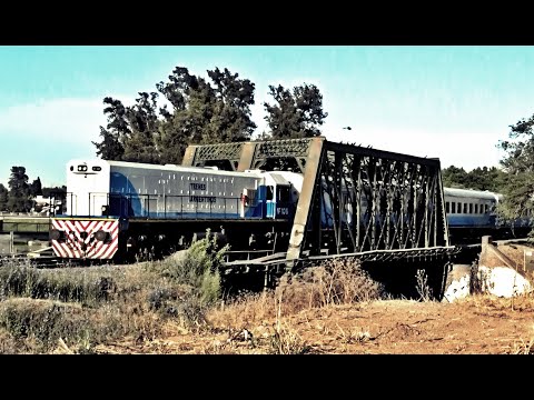 MT 105 con el Bragado por el puente del Reconquista (28-11-2022)