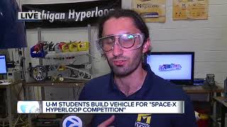 UM students build vehicle for SpaceX Hyperloop competition