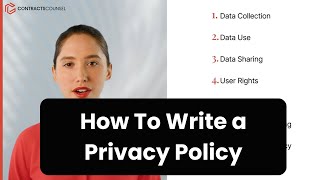 How to Write a Privacy Policy [Lawyer Templates Available]