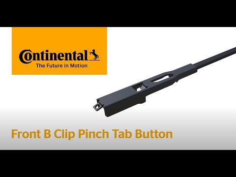 Continental AQUACTRL 2 MultiClip Single – Front B Clip Pinch Tab Button