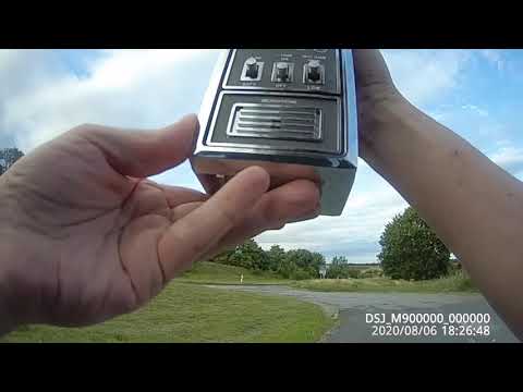 Sirtel GT417FM UK CB27/81 CB radio (Handheld 4w 6ch) - Field Test Mr Chippie's BodyCam footage