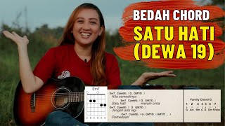 Download lagu BEDAH CHORD - SATU HATI (DEWA 19) mp3