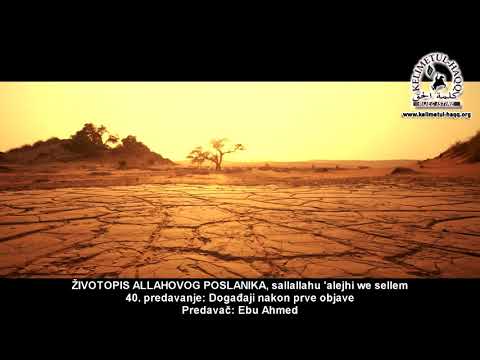 Sira 40. predavanje: Događaji nakon prve objave