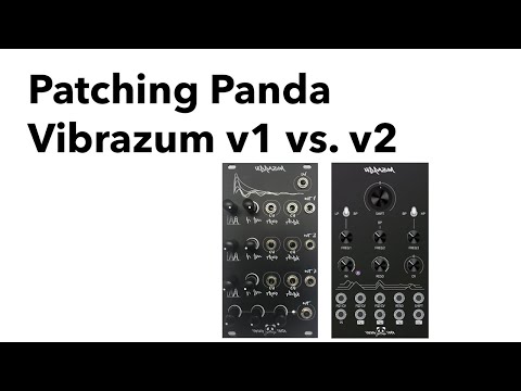 Droney Panda - Vibrazum v1 vs. v2