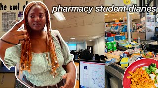 day in the life as a pharmacy student in the uk