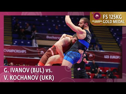 Gold Medal • FS 125Kg • Georgi Lyubomirov IVANOV (BUL) vs. Volodymyr KOCHANOV (UKR)