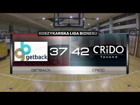 Crido vs GetBack - XIII kolejka - Warszawa - Koszykarska Liga Biznesu