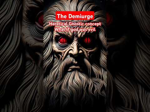 The Demiurge - Heretical Gnostic Concept - God is Evil