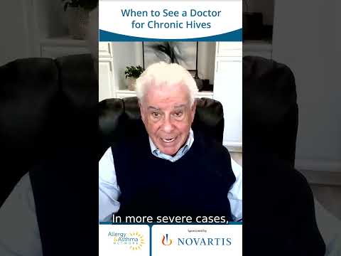 Chronic hives that won’t quit? It might be time to talk to a doctor.#chronichives #hives #urticaria