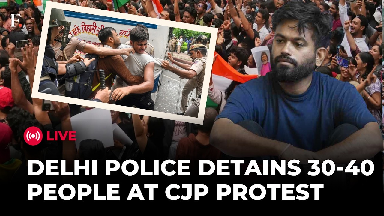 CJP 2.0 PROTEST LIVE | Delhi Police Steps Up Preventive Detentions Ahead of Jantar Mantar March