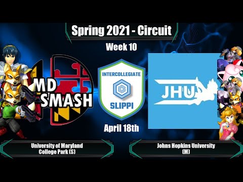 Spring 2021 Circuit - Week 10 - University of Maryland: College Park (S) vs. Johns Hopkins Universit