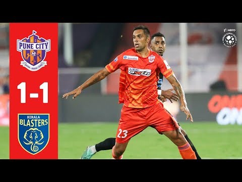 Hero ISL 2018-19 | FC Pune City 1-1 Kerala Blasters FC | Highlights