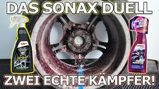 Der neue SONAX Felgenreiniger Xtreme PLUS Max Effect vs. SONAX Felgenbeast Felgenreiniger Vergleich