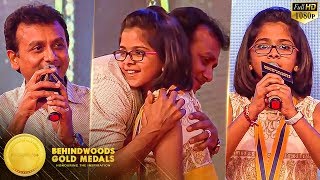 Uthara Unnikrishnan LIVE Singing, Dad&#39;s Proud Moment - Goosebumps Moments in BGM 2015