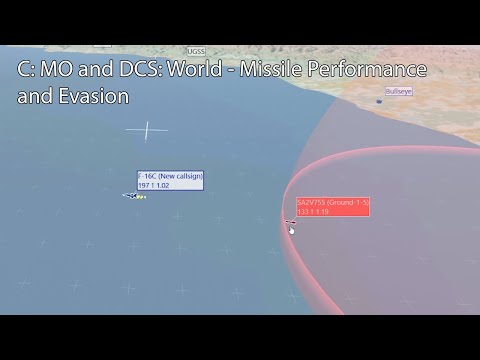 C: MO and DCS: World - Missile Performance and Evasion