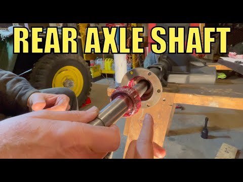 How to REBUILD & INSTALL Dana 41 Axle Shaft (Complete Installation Guide)