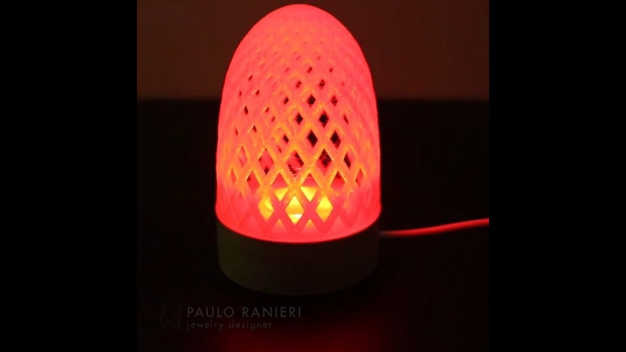 LEDデスクランプ 3Dプリントモデル