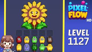 Pixel Flow Level 1127 Solution Walkthrough