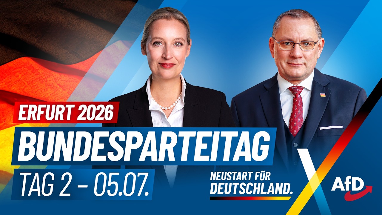 AfD Bundesparteitag in Erfurt - Tag 2