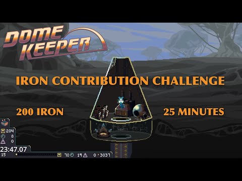Iron Contribution Challenge Tutorial - Dome Keeper