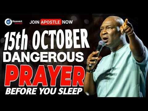 Wednesday 15th October] MIDNIGHT WARFARE #prayer TO DESTROY EVIL ALTARS - APOSTLE JOSHUA SELMAN Live