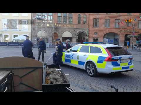 Skottlossning i centralt område - flera personer chockade