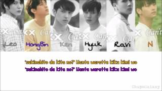 VIXX - Can't Say [Color Coded Lyrics]