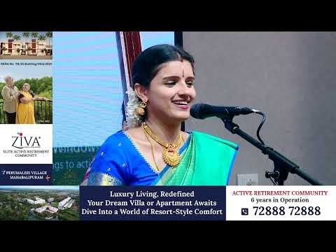 Kruthi Vittal Live | Carnatic Concert at Ziva, Mahabalipuram | Navarathri Naadha Vaibhavam 2025