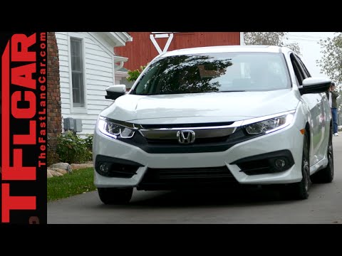 2016 Honda Civic Sneak Peek Preview: We Get Behind the Wheel & Show You All We Can!