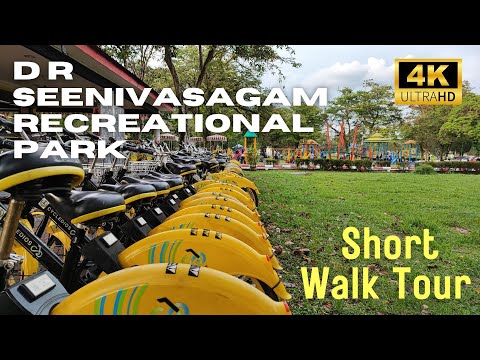 Passeio de caminhada curta no Parque Recreativo D R Seenivasagam, Ipoh, Perak, Malásia