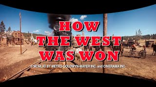 &quot;HOW THE WEST WAS WON&quot; (1962) HD RESTORED TRAILER IN CINERAMA SMILEBOX FORMAT