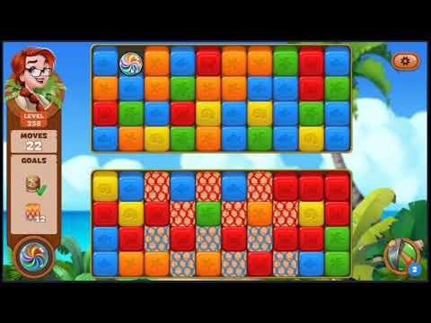 Lost Island Blast Adventure Level 258 - NO BOOSTERS 🏝️ | SKILLGAMING ✔️