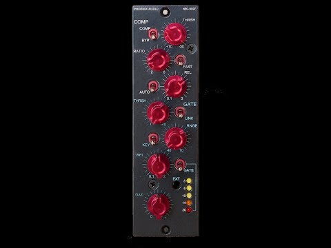 Phoenix Audio N90-DRC/500 Compressor and Gate on Snare and Overheads