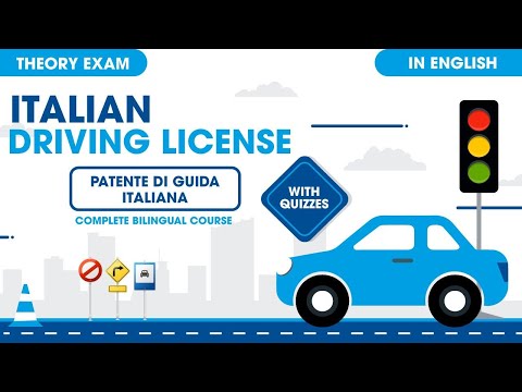 Patente Italiana in English | Italian Driving License Theory Course | Video 1
