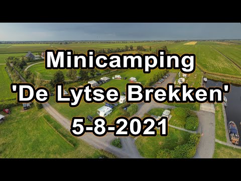Minicamping 'De Lytse Brekken' // Boerencamping in Friesland aan het water // Drone