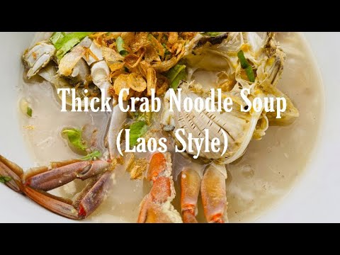 THICK CRAB NOODLE SOUP( BÁNH CANH CUA ĐẶC)