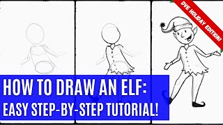 How to Draw an Elf: Easy Tutorial for Beginners!