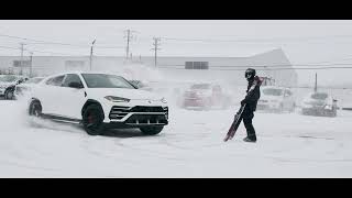 Towing a Skier Behind a Lamborghini Urus 😮 | Empire Auto